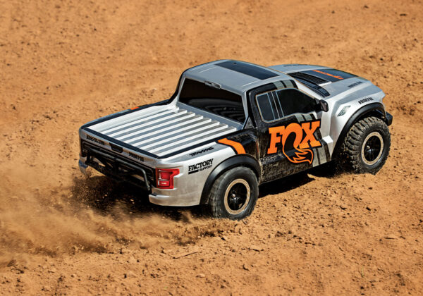 Traxxas Ford F-150 SVT Raptor 2WD Brushless, Fox - Image 6