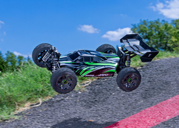 Traxxas Jato 4X4 BL-2S Bagi, Roheline - Image 3