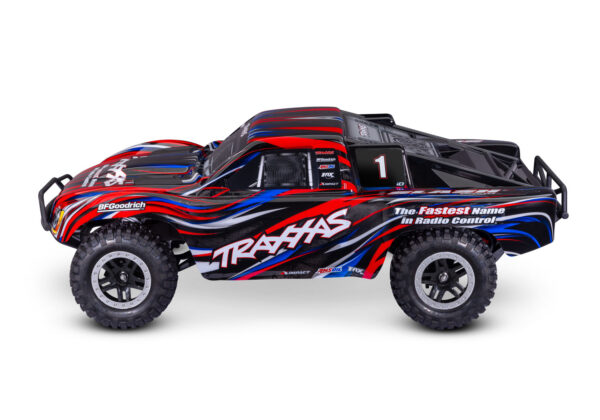 Traxxas Slash 2WD BL-2s Clipless Short Course Truck - Punane - Image 4