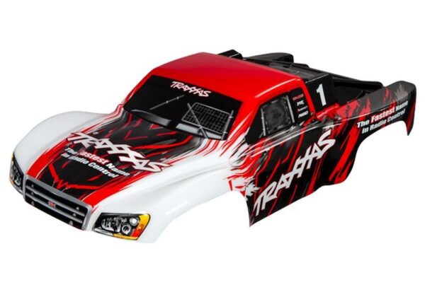 TRX5824R.jpg Body, Slash® 4X4, red (painted, decals applied) - Image 1
