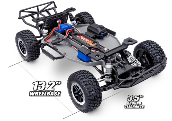 Traxxas Slash 2WD Clipless Short Course Truck – Sinine - Image 9