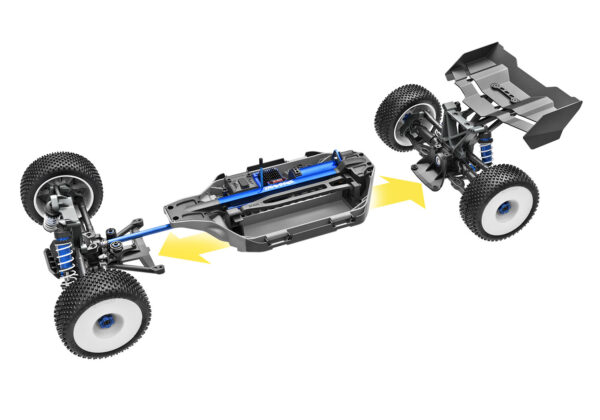 90386-4-JATO-4x4-VXL-Modular-Explode Traxxas Jato 4X4 VXL Bagi, Sinine - Image 18