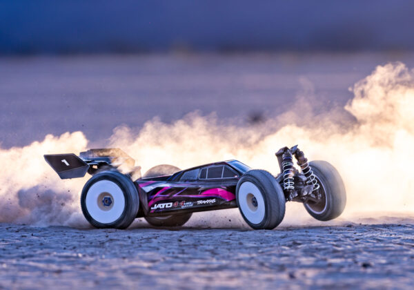 90386-4-Jato-4X4-VXL-4S-Action-Pink-Vegas-3355 Traxxas Jato 4X4 VXL Buggy, Pink - Image 2