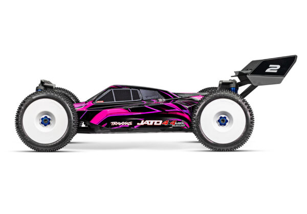 90386-4-Jato-4X4-VXL-4S-SIde-Left-PINK Traxxas Jato 4X4 VXL Buggy, Pink - Image 7