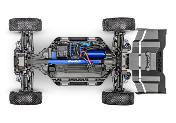 93086-4-Jato-4X4-VXL-4S-Chassis-Overhead Traxxas Jato 4X4 VXL Bagi, Sinine - Image 9