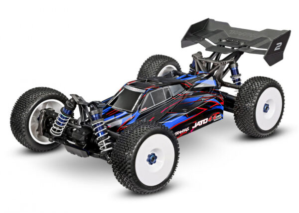 TRX90386-4-BLUE.jpg Traxxas Jato 4X4 VXL Bagi, Sinine - Image 1