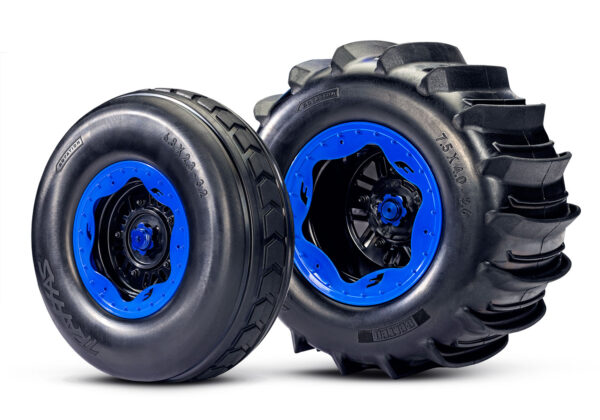 109076-4-Pro-Scale-Sand-Car-Wheels-Isolated Traxxas Funco Pro Scale Sand Car Blue - Image 56