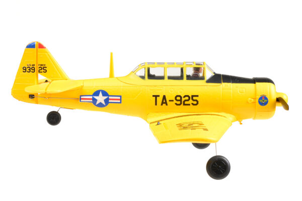 EZ-036_D05 EZ-Wings Mini AT-6 Texan Yellow RC Plane, RTF, 450mm - Image 6