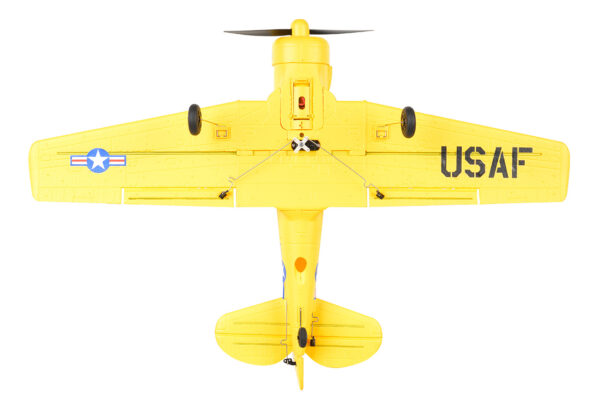EZ-036_D07 EZ-Wings Mini AT-6 Texan Yellow RC Plane, RTF, 450mm - Image 8