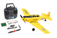 EZ-Wings Mini AT-6 Texan Yellow RC Plane, RTF, 450mm - Image 9