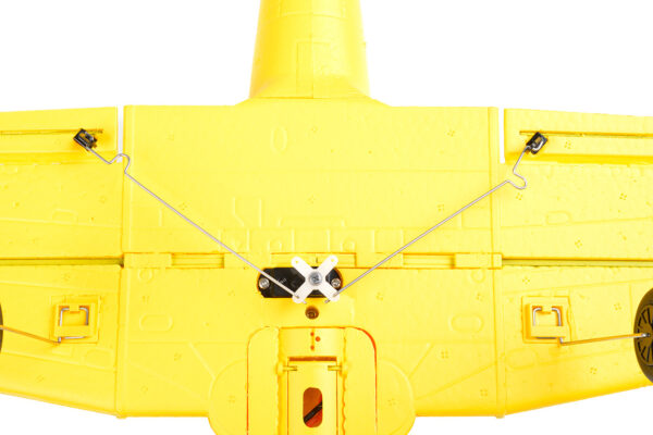EZ-036_D10 EZ-Wings Mini AT-6 Texan Yellow RC Plane, RTF, 450mm - Image 11