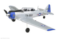 EZ-Wings Mini AT-6 Texan Silver RC Plane, RTF, 450mm
