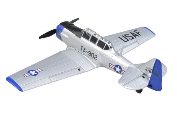 EZ-Wings Mini AT-6 Texan Silver RC Plane, RTF, 450mm - Image 15