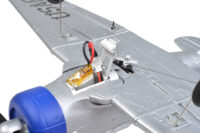 EZ-Wings Mini AT-6 Texan Silver RC Plane, RTF, 450mm - Image 9