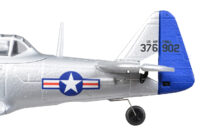 EZ-Wings Mini AT-6 Texan Silver RC Plane, RTF, 450mm - Image 8