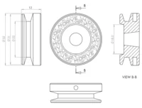 Flywheel R21 Marine Direct Drive Short - Image 6