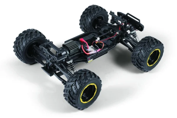 BlackZon Smyter MT 1/12 4WD Monster Truck - Kollane - Image 4