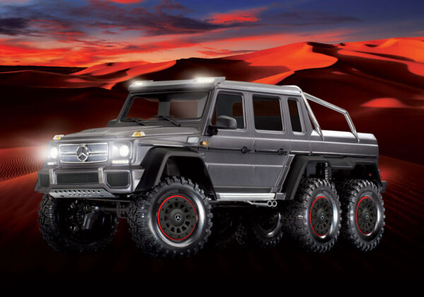 Traxxas TRX-6™ Mercedes-Benz G 63 AMG 6×6 Hõbe - Image 6