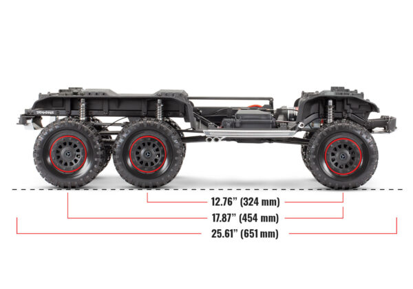 Traxxas TRX-6™ Mercedes-Benz G 63 AMG 6×6 Hõbe - Image 24