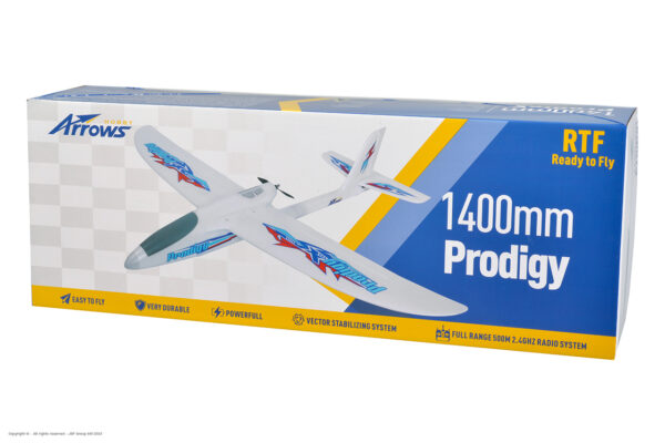 Arrows RC Prodigy 1400mm RTF with Vector - Image 8