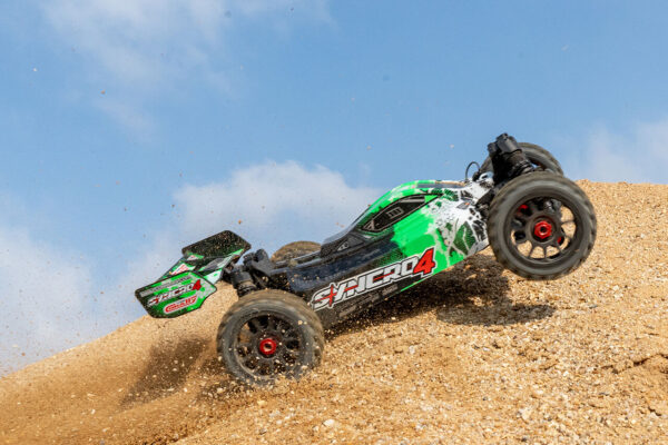 Team Corally SYNCRO-4 Harjavaba Bagi Roheline - Image 3