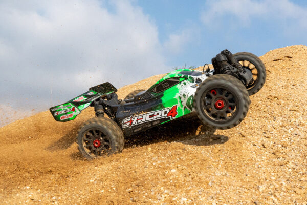 Team Corally SYNCRO-4 Harjavaba Bagi Roheline - Image 5