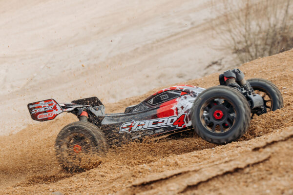 Team Corally SYNCRO-4 Harjavaba Bagi Punane - Image 3