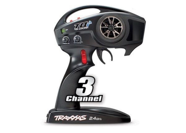 TRX6529X.jpg Transmitter, TQi Traxxas® Link enabled, 2.4GHz high output, 3- channel (transmitter only) - Image 1