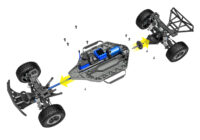 Traxxas Slash 4×4 VXL Clipless HD TSM Orange - Image 8