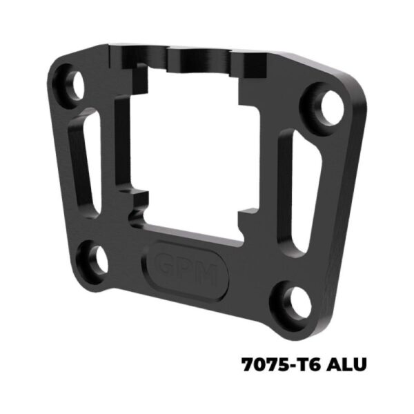 GPMTXMM009-BK.jpg GPM 7075 Aluminium Rear Bulkhead Reinforcement for Mini Maxx - Image 1