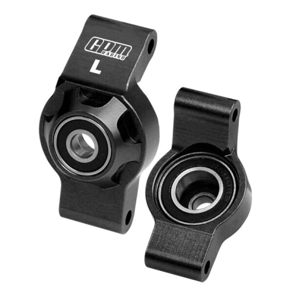 GPMTXMM022-BK.jpg GPM 7075 Aluminium Rear Hub with Oversize Bearings for Mini Maxx/XRT - Image 1