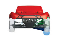 Traxxas Slash 4×4 VXL Clipless HD TSM Orange - Image 13
