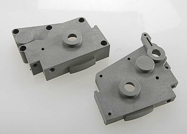 TRX4491A.jpg Gearbox halves (gray) (left & right) - Image 1