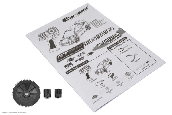 Carisma RC Subaru WRC 1999 4WD GT24 Brushless RTR - Image 16