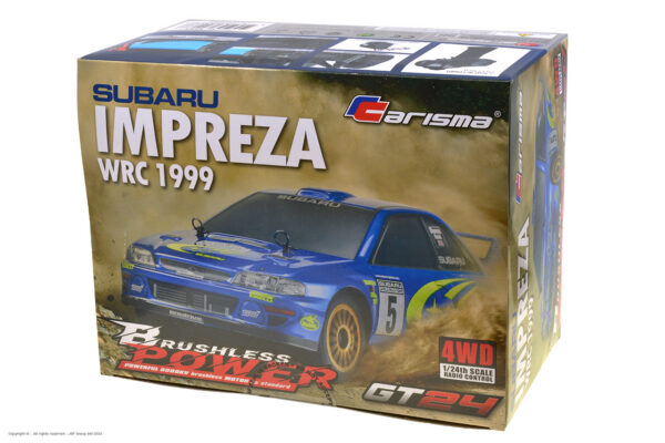 Carisma RC Subaru WRC 1999 4WD GT24 Brushless RTR - Image 17