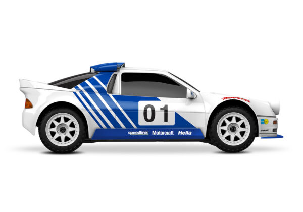 108046-1-Mini-Rally-VXL-Ford-RS200-Side-LtoR-WHT_49343937 Traxxas Mini Rally VXL Ford RS200 - Image 3