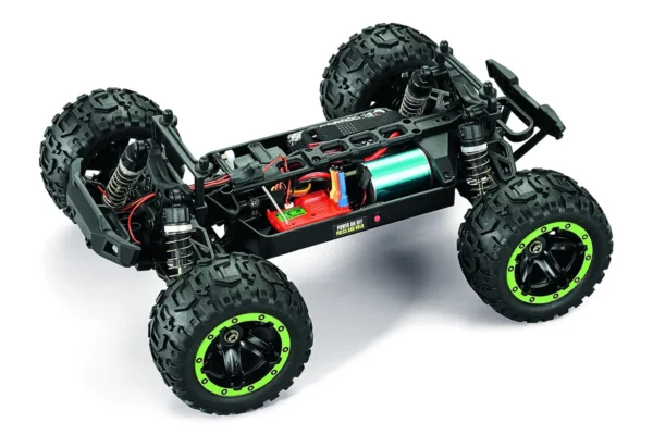 BlackZon Slyder MT Turbo 1/16 4WD 2S Harjavaba Monster Truck - Roheline - Image 3
