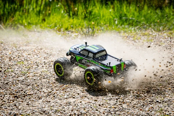 BlackZon Slyder MT Turbo 1/16 4WD 2S Harjavaba Monster Truck - Roheline - Image 12