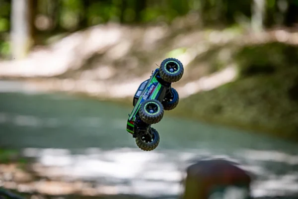 BlackZon Slyder MT Turbo 1/16 4WD 2S Harjavaba Monster Truck - Roheline - Image 16