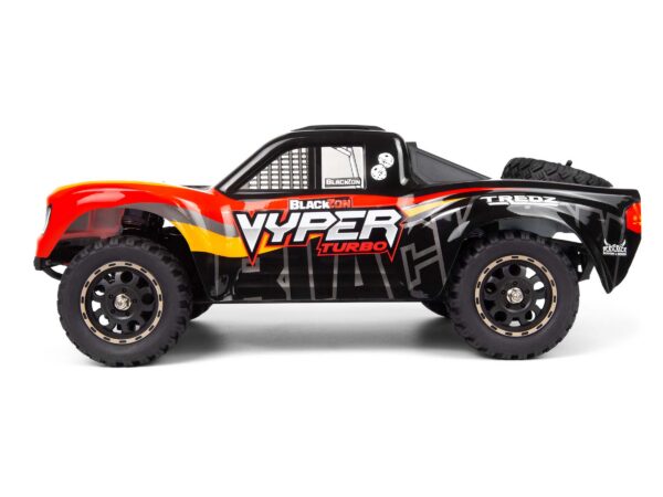 BlackZon Vyper SC Turbo 1/16 4WD 2S Harjavaba Short Course - Punane/Oranž - Image 3