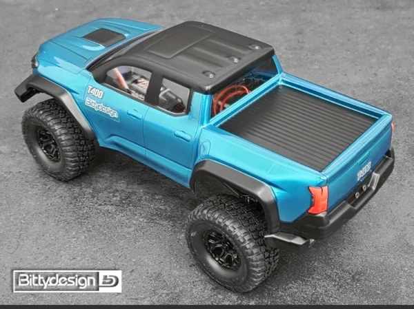 BittyDesign T-400 1/18 Clear Body Traxxas TRX-4M Pre-cut - Image 6