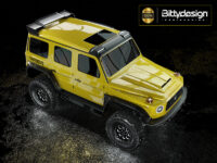 BittyDesign W464 1/18 Clear Body TRAXXAS TRX-4M Pre-cut