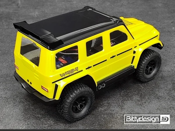 BittyDesign W464 1/18 Clear Body TRAXXAS TRX-4M Pre-cut - Image 5
