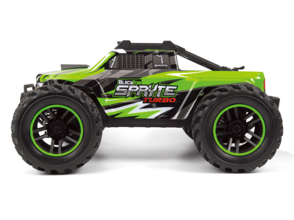 BlackZon Spryte MT Turbo 1/20 4WD Monster Truck - Roheline - Pilt 3