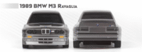 HPI nano-TTR 1989 BMW M3 E30 Ravaglia - Hõbedane - Pilt 3