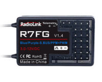 RadioLink Receiver R7FG 7ch with Voltage cable