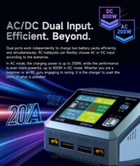 SkyRC D200 Neo AC/DC Multi-Function Smart Charger - Pilt 4