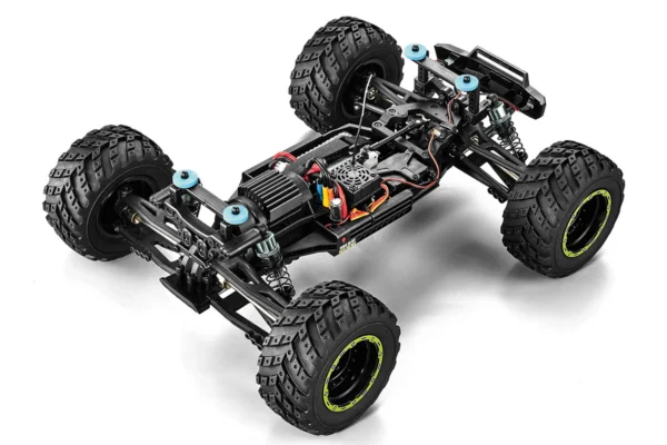 BlackZon Smyter MT Turbo 1/12 4WD 3S Harjavaba Monster Truck - Roheline - Pilt 3