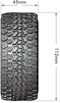 Tires & Wheels SC-HUMMER (Removable Hex) Soft (2) - Pilt 4