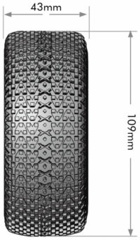 Tires & Wheels SC-TURBO (Removable Hex) Soft (2) - Pilt 4